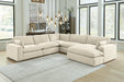 Elyza Sectional with Chaise - World Furniture Gallery (Newark, CA)