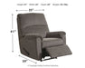 Nerviano Recliner - World Furniture Gallery (Newark, CA)