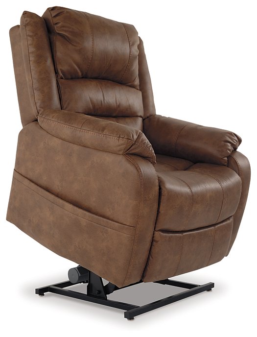 Yandel Power Lift Chair - World Furniture Gallery (Newark, CA)