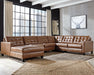 Baskove Sectional with Chaise - World Furniture Gallery (Newark, CA)