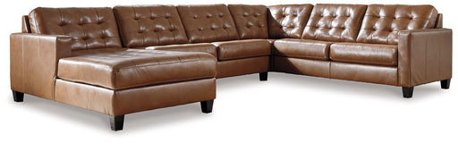 Baskove Sectional with Chaise - World Furniture Gallery (Newark, CA)