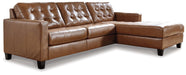 Baskove Sectional with Chaise - World Furniture Gallery (Newark, CA)