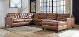 Baskove Sectional with Chaise - World Furniture Gallery (Newark, CA)