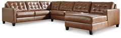 Baskove Sectional with Chaise - World Furniture Gallery (Newark, CA)