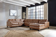 Baskove Sectional with Chaise - World Furniture Gallery (Newark, CA)