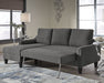 Jarreau Sofa Chaise Sleeper - World Furniture Gallery (Newark, CA)