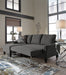 Jarreau Sofa Chaise Sleeper - World Furniture Gallery (Newark, CA)