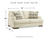 Caretti Loveseat - World Furniture Gallery (Newark, CA)