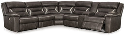 Kincord Power Reclining Sectional - World Furniture Gallery (Newark, CA)