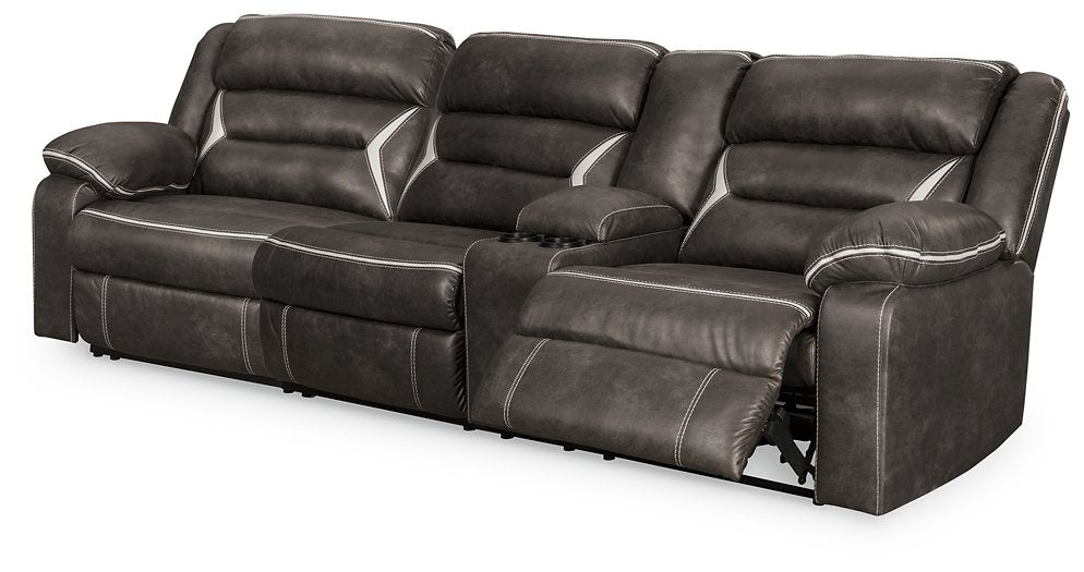 Kincord Power Reclining Sectional - World Furniture Gallery (Newark, CA)