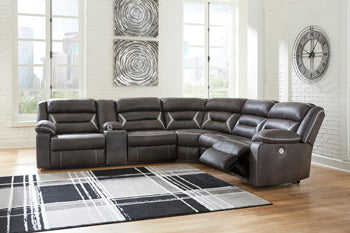 Kincord Power Reclining Sectional - World Furniture Gallery (Newark, CA)