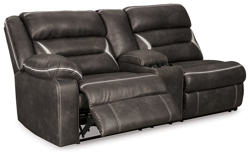 Kincord Power Reclining Sectional - World Furniture Gallery (Newark, CA)