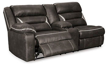 Kincord Power Reclining Sectional - World Furniture Gallery (Newark, CA)