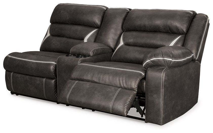 Kincord Power Reclining Sectional - World Furniture Gallery (Newark, CA)