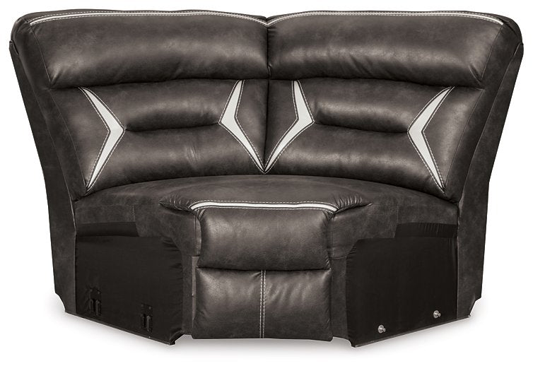 Kincord Power Reclining Sectional - World Furniture Gallery (Newark, CA)