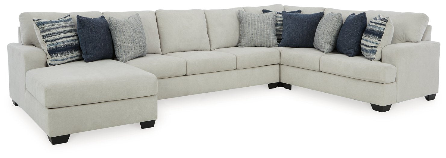 Lowder Sectional with Chaise - World Furniture Gallery (Newark, CA)