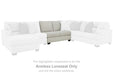 Lowder Sectional with Chaise - World Furniture Gallery (Newark, CA)