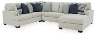 Lowder Sectional with Chaise - World Furniture Gallery (Newark, CA)