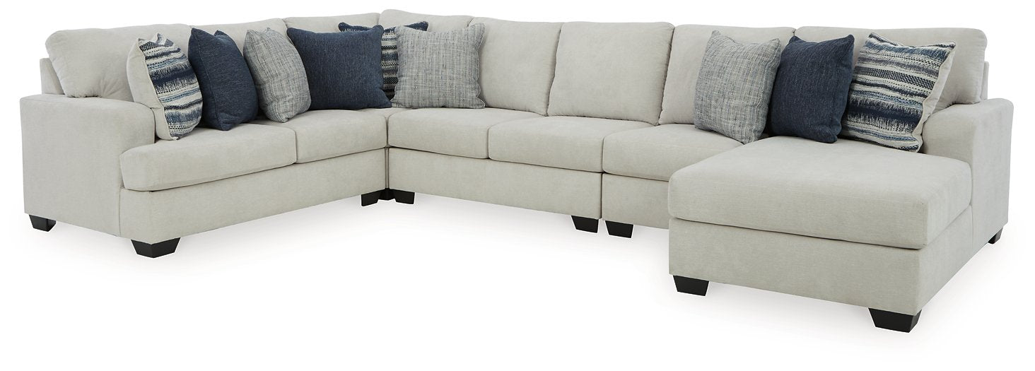 Lowder Sectional with Chaise - World Furniture Gallery (Newark, CA)