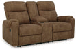 Edenwold Reclining Loveseat with Console - World Furniture Gallery (Newark, CA)