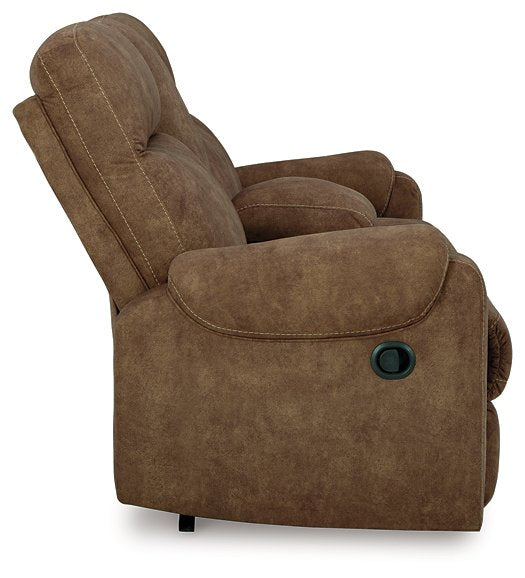 Edenwold Reclining Loveseat with Console - World Furniture Gallery (Newark, CA)