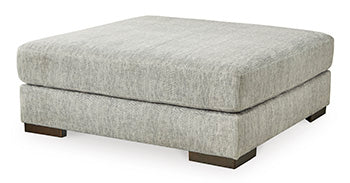 Regent Park Oversized Accent Ottoman - World Furniture Gallery (Newark, CA)