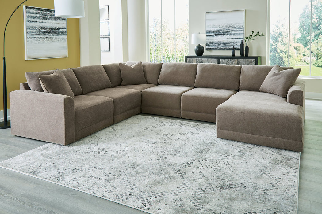 Raeanna Sectional with Chaise - World Furniture Gallery (Newark, CA)