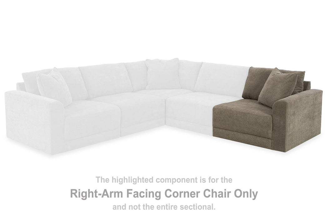 Raeanna Sectional Loveseat - World Furniture Gallery (Newark, CA)