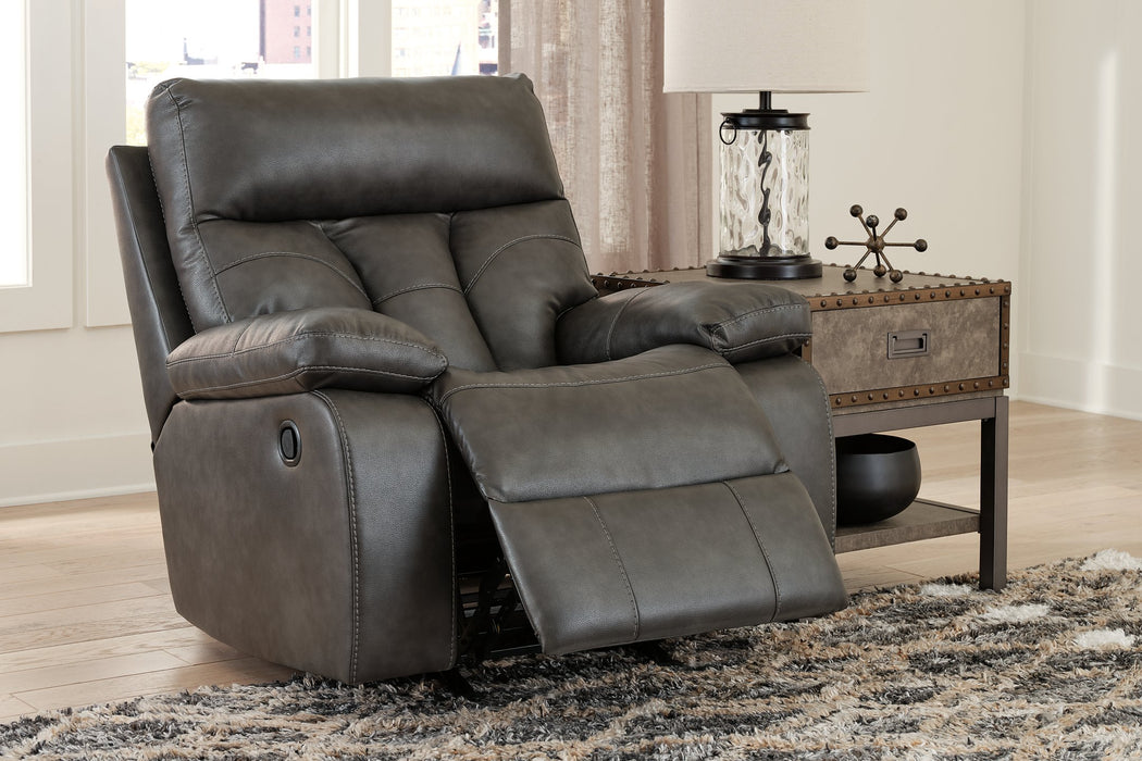 Willamen Recliner - World Furniture Gallery (Newark, CA)