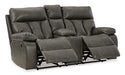 Willamen Reclining Loveseat with Console - World Furniture Gallery (Newark, CA)