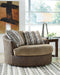 Alesbury Oversized Swivel Accent Chair - World Furniture Gallery (Newark, CA)