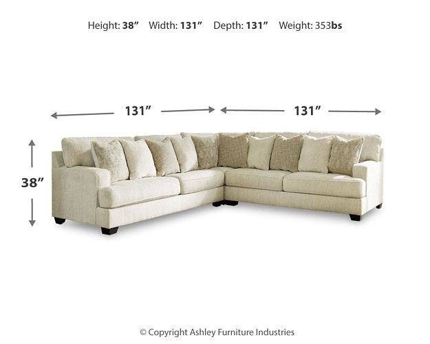 Rawcliffe Sectional - World Furniture Gallery (Newark, CA)