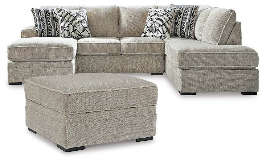 Calnita Living Room Set - World Furniture Gallery (Newark, CA)