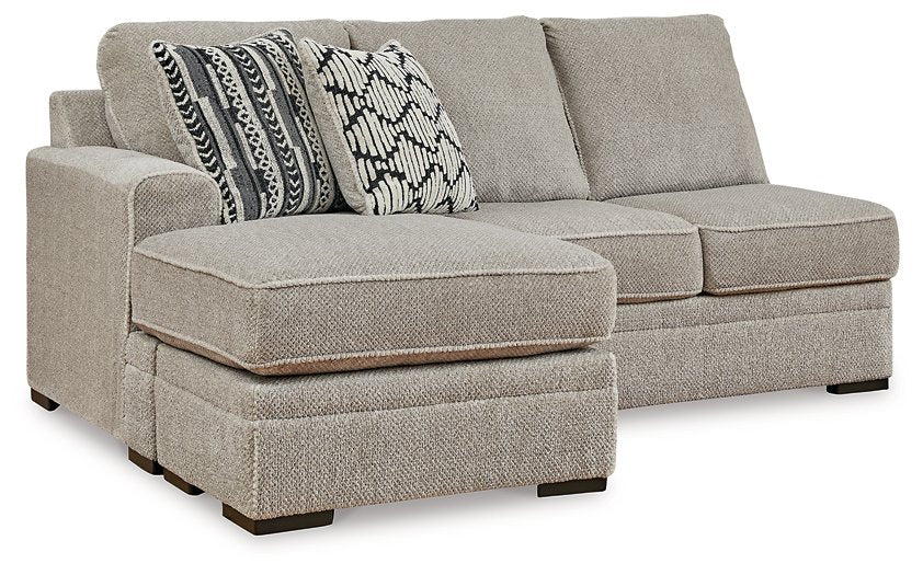 Calnita 2-Piece Sectional with Chaise - World Furniture Gallery (Newark, CA)