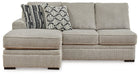 Calnita 2-Piece Sectional with Chaise - World Furniture Gallery (Newark, CA)