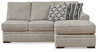 Calnita 2-Piece Sectional with Chaise - World Furniture Gallery (Newark, CA)