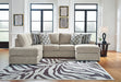 Calnita 2-Piece Sectional with Chaise - World Furniture Gallery (Newark, CA)