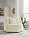 Lindyn Oversized Swivel Accent Chair - World Furniture Gallery (Newark, CA)