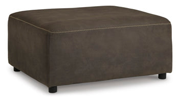 Allena Oversized Accent Ottoman - World Furniture Gallery (Newark, CA)