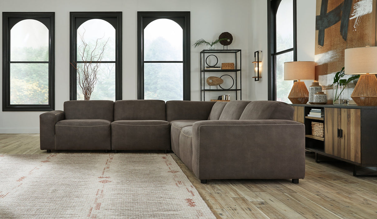 Allena Sectional - World Furniture Gallery (Newark, CA)