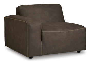 Allena 2-Piece Sectional Loveseat - World Furniture Gallery (Newark, CA)