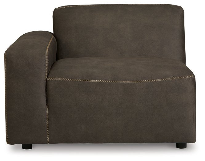 Allena 2-Piece Sectional Loveseat - World Furniture Gallery (Newark, CA)