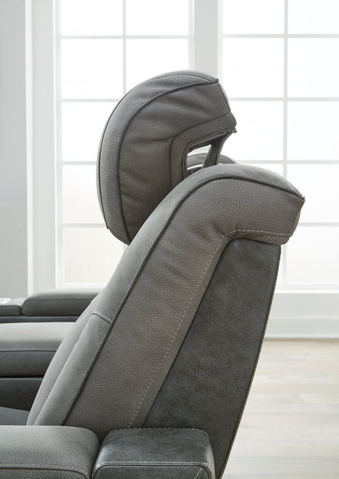 Next-Gen DuraPella Power Reclining Loveseat with Console - World Furniture Gallery (Newark, CA)