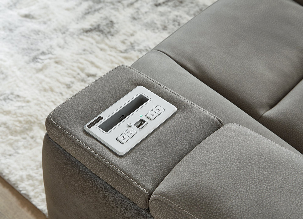 Next-Gen DuraPella Power Reclining Loveseat with Console - World Furniture Gallery (Newark, CA)