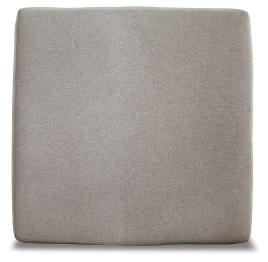 Katany Oversized Accent Ottoman - World Furniture Gallery (Newark, CA)