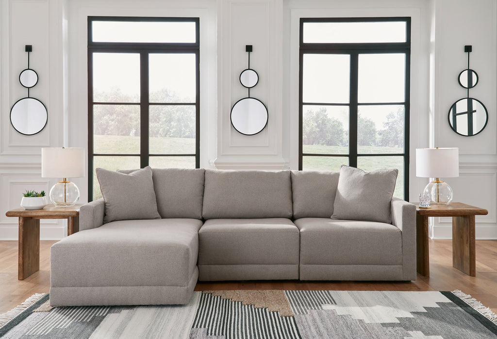 Katany Sectional with Chaise - World Furniture Gallery (Newark, CA)