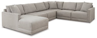 Katany Sectional with Chaise - World Furniture Gallery (Newark, CA)