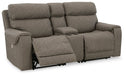 Starbot 3-Piece Power Reclining Loveseat with Console - World Furniture Gallery (Newark, CA)