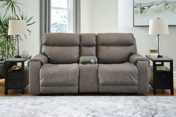 Starbot 3-Piece Power Reclining Loveseat with Console - World Furniture Gallery (Newark, CA)