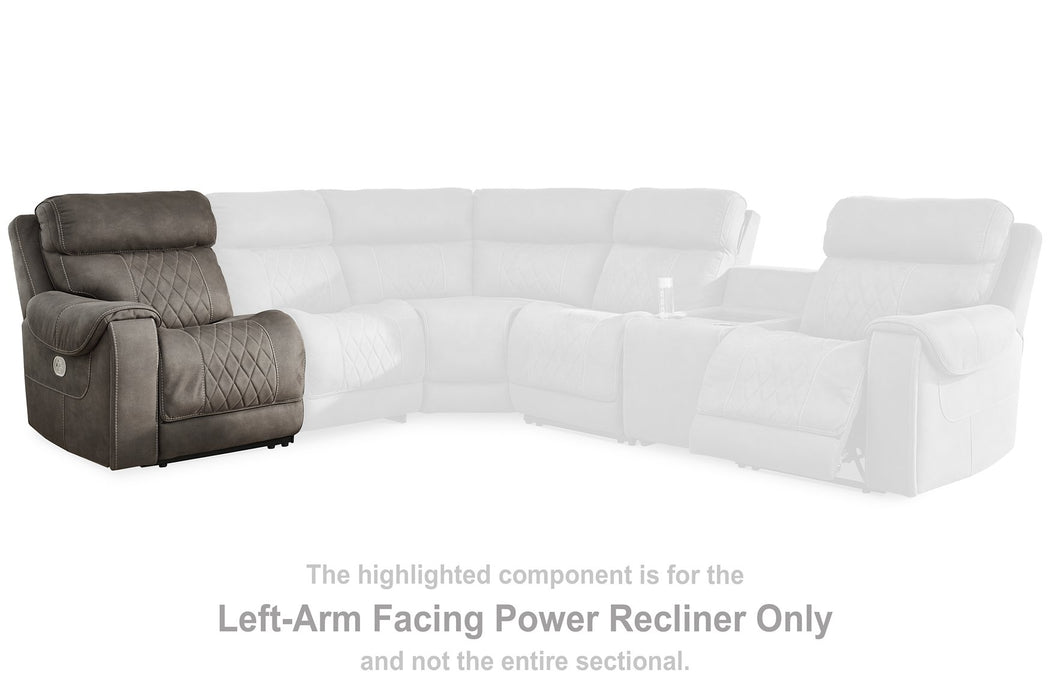 Hoopster 6-Piece Power Reclining Sectional - World Furniture Gallery (Newark, CA)